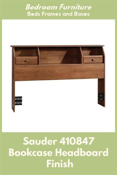 This instruction booklet contains important safety information. Sauder Shoal Creek Bookcase Headboard, Full/Queen, Oiled ...