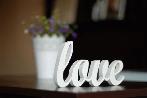 Love Sign Wooden Wall Decor Wedding Or Home Decoration