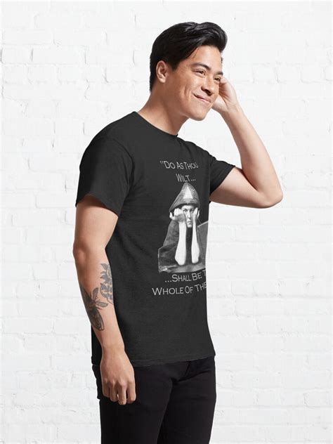 Do As Thou Wilt T Shirt By Rybw Redbubble