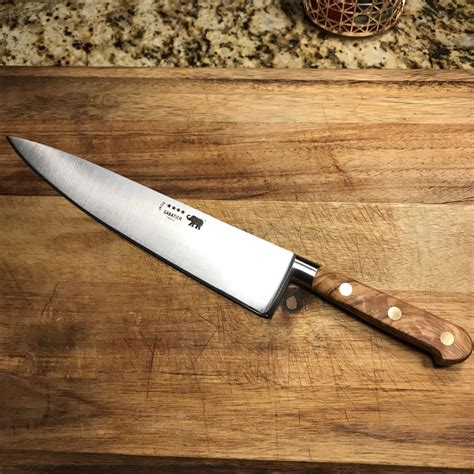 New Knife 10 Inch Carbon Steel 4 Elephant Sabatier From Thiers