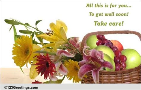 Take Care Free Get Well Soon Ecards Greeting Cards 123 Greetings