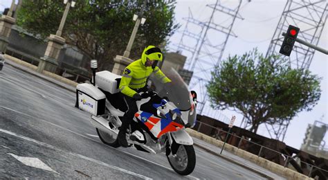 Politie Motor Dutch Police Bike Els I Reflective Livery Gta5