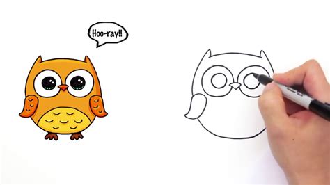 Simple Owl Drawing At Getdrawings Free Download