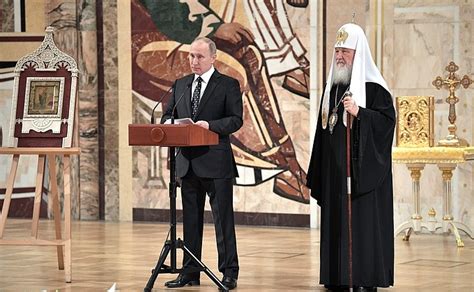 Meeting Of Russian Orthodox Church Bishops Council President Of Russia