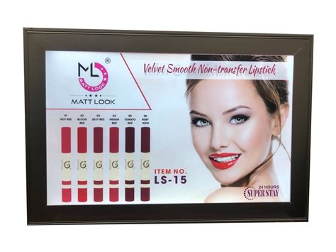 Aluminium Rectangle Led Clip On Sign Board For Advertising At Rs 475