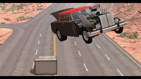 Insane High Speed Jumps And Crashes Beamng Drive Youtube