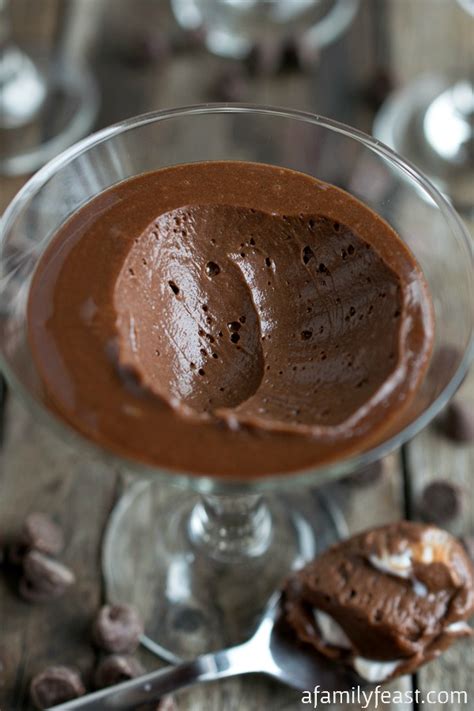 Dean shares an easy recipe for orange chocolate mousse. Easy Blender Chocolate Mousse - A Family Feast