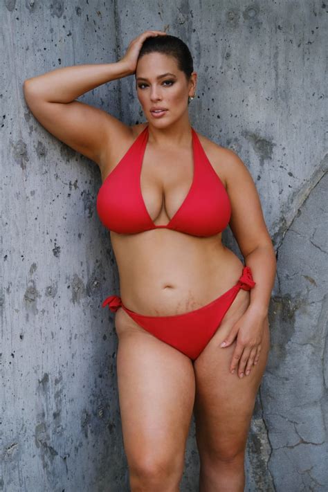 Ashley Graham X Swimsuits For All Elite Red Bikini Shop Ashley Graham S Bikinis From Her At