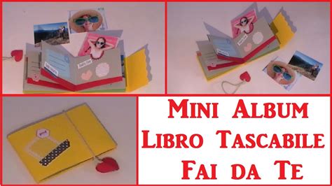 Diy Mini Album Libretto Tascabile Fai Da Te Diy Pocket Book