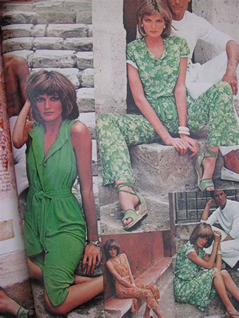 More Rene Russo In Vintage Lilly Pulitzer Vogue May 1976