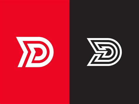 Letter D Logo Design I Dd Logo By Designollo On Dribbble