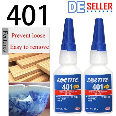 Loctite Sekundenkleber Sofortkleber G F R Leder Holz Textilien