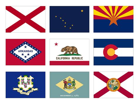 Us State And Territory 6 X 9 Flags