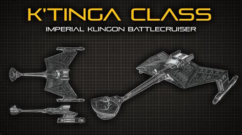 Star Trek Ktinga Class Battlecruiser Ship Breakdown Youtube