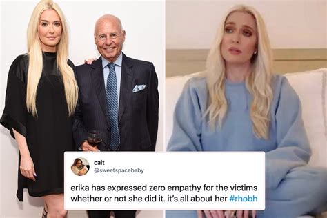 Rhobh Fans Slam Erika Jayne For Showing No Sympathy To Victims As She
