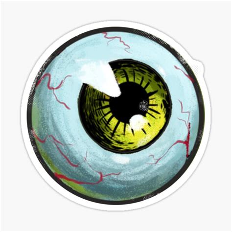 Eyeball Stickers Redbubble