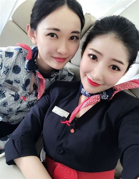 China Eastern Airlines Cabin Crewc Ca 美人 女性 キャビンアテンダント