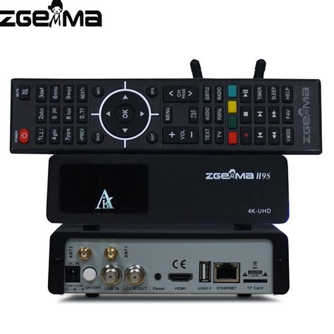 4k Uhd Satellite Receiver Zgemma H9s With Wifi Dvb S2x Multistream