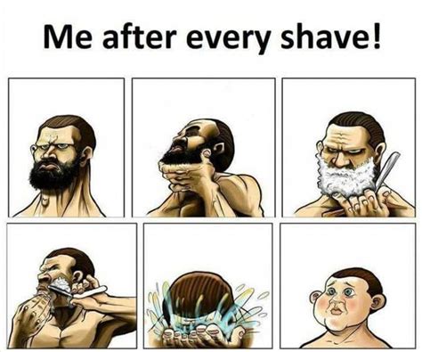 Pin On Beard Shaving Funny