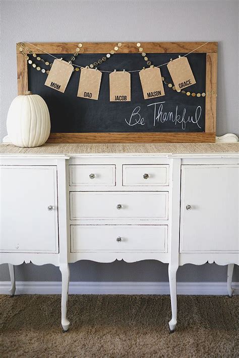Diy Be Thankful Board And New Gratitude Tradition Fall Home Decor Thanksgiving Diy Family