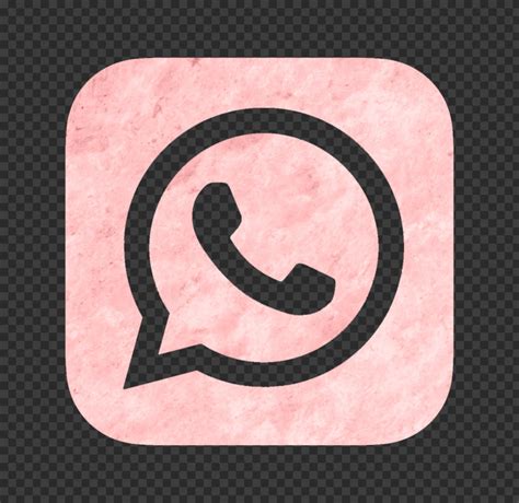 Hd Pink Marble Aesthetic Whatsapp Logo Icon Png Citypng Aesthetic