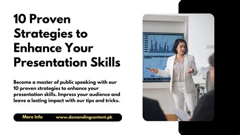 10 Proven Strategies To Enhance Your Presentation Skills