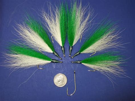 Striper Striped Bass Saltwater Teasers 20 Bucktail Deer Tail Hair