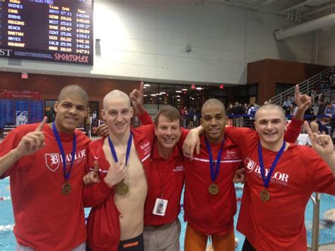 Morning Swim Show Baylor Boys Relive Experience Of Breaking Relay