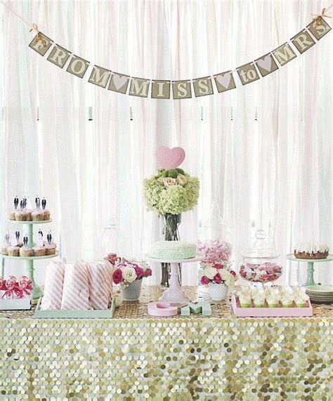 10 Bridal Shower Decorations At Home To Create A Memorable And Stylish