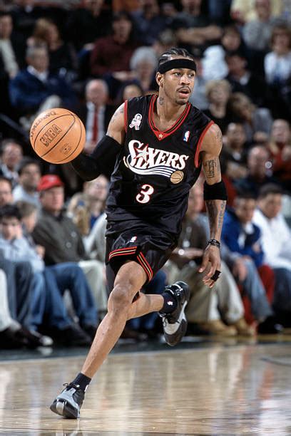 Allen Iverson Dribbles The Ball Pictures Getty Images