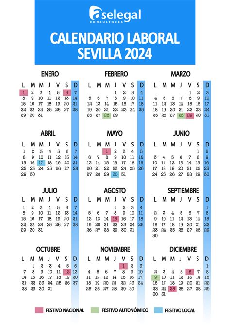 Calendario Laboral De Sevilla 2024 Aselegal Consultores