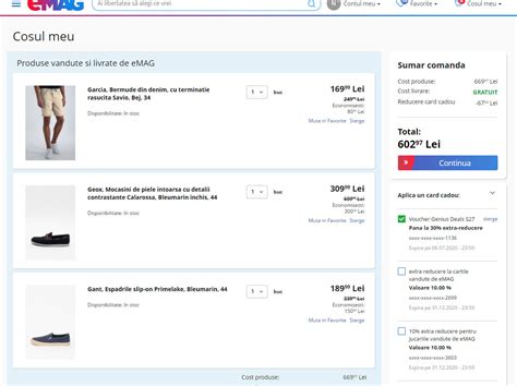 Tot ieri a fost prima comanda ca și membru genius. eMAG începe să fure din vânzările Fashion Days cu programul Genius - nwradu blog