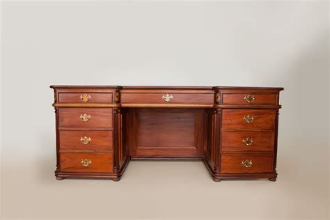 Just A Beautiful Mahogany Desk Woodworking Officespace