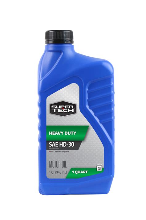 Super Tech Conventional Sae Hd 30 Motor Oil 1 Quart