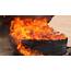 Burning Smoking Tire Fire Destroys Stock Footage Video 100% Royalty 