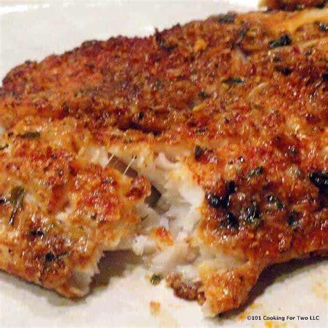 Easy Oven Baked Parmesan Crusted Tilapia Cooking For Two