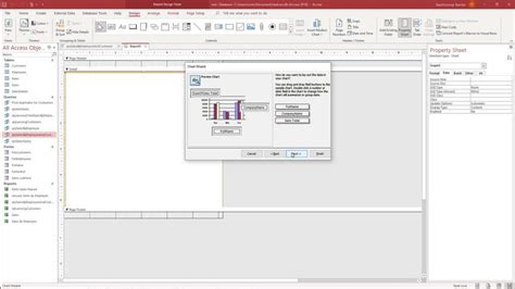 Charts In Access Overview Instructions And Video Lesson