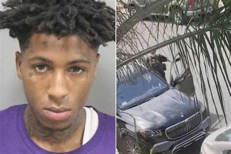 Dramatic Moment Nba Youngboy Is Arrested In Police K 9 Chase When He
