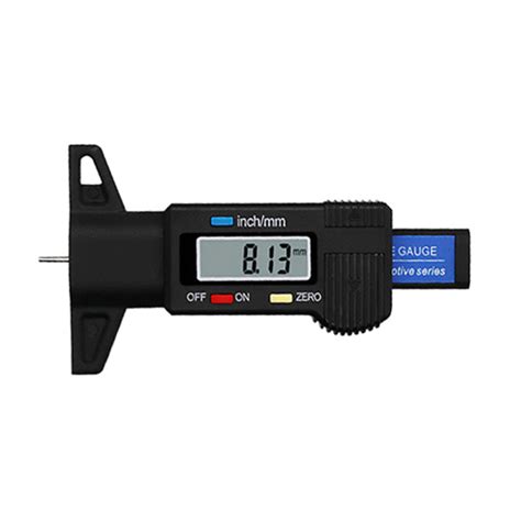 Digital Tire Tread Depth Gauge Range 0 254mm