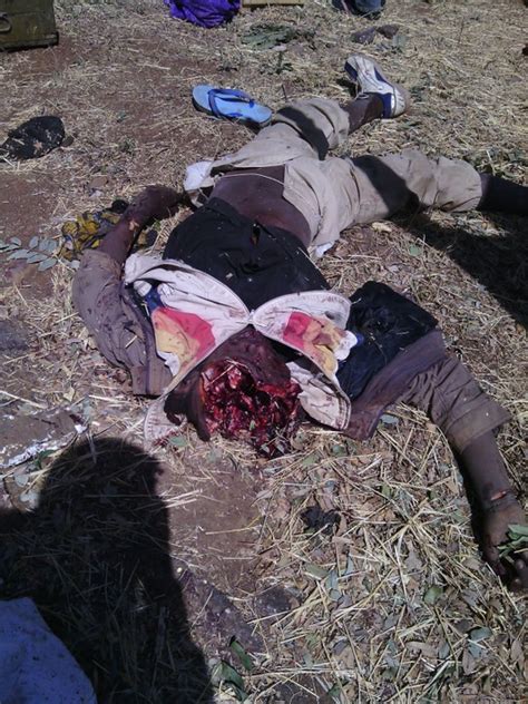 Very Graphic Picture Of Dead Boko Haram Member Politics