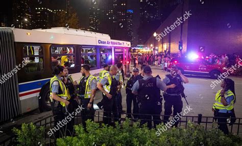 Chicago Police Department Cpd Officers Respond Editorial Stock Photo