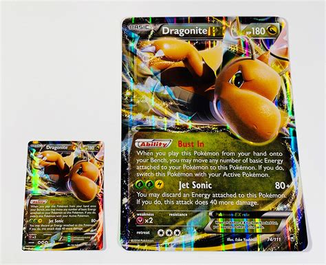 5 Oversized Jumbo Pokemon Cards In Top Loaders Ex Gx Legendary Full