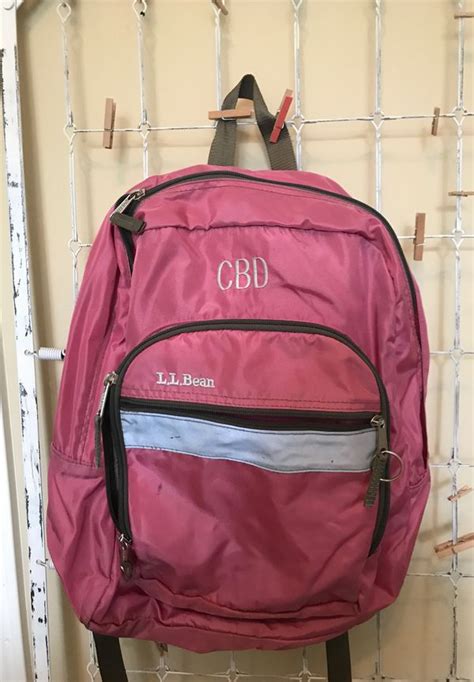Ll Bean Monogrammed Backpack For Sale In Dacula Ga Offerup