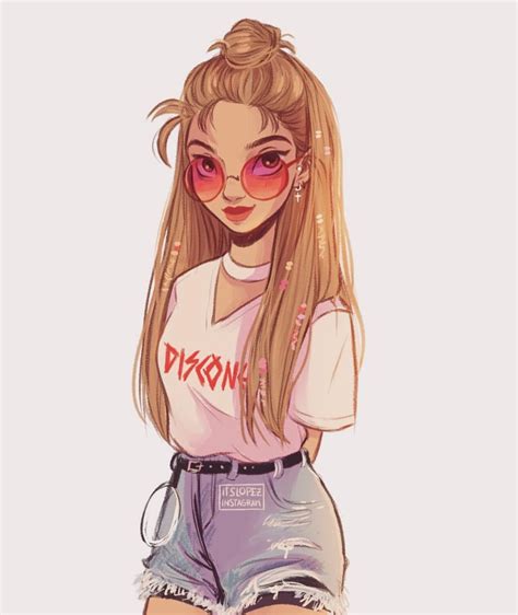 Credit To Itslopez On Instagram Cute Drawings Girl Drawing