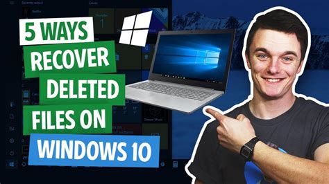 5 Free Ways To Recover Deleted Files On Windows 10 Youtube