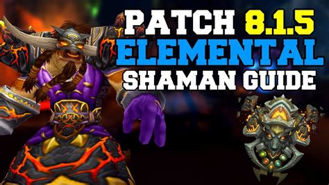 Elemental Shaman Pve Guide 815 Talents And Rotation World Of