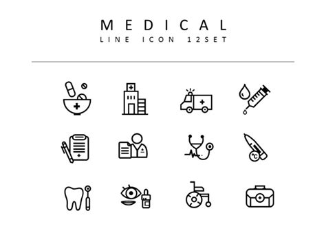 Medical Icons Vectors