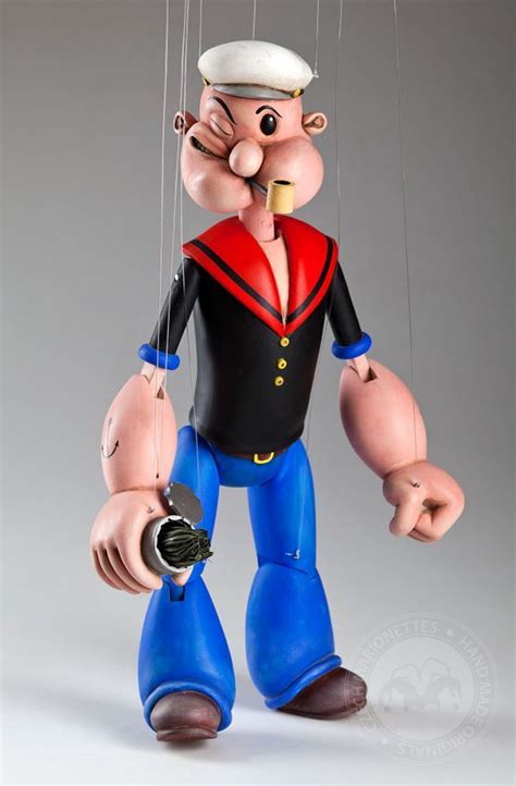 Foto Popeye The Sailor Marionette Popeye Wooden Puppet Puppets