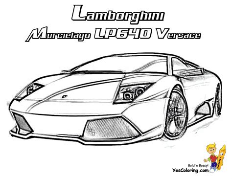 Free coloring pages of lamborghini logo