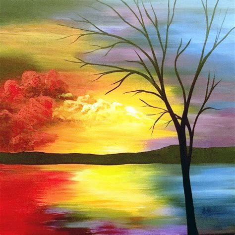 Find Your Next Paint Night Muse Paintbar Fall Canvas Painting